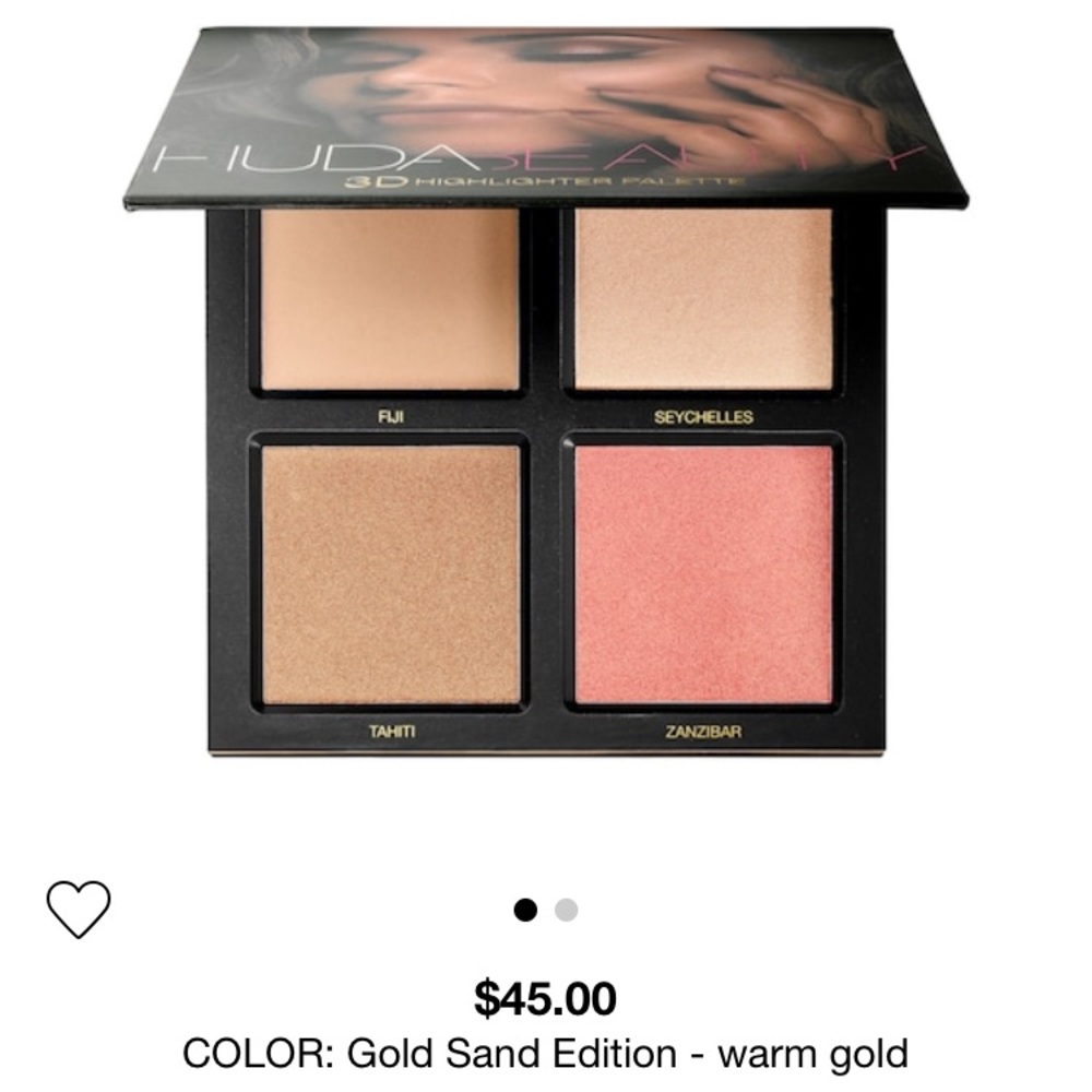 Huda Beauty 3D Highlight Palette